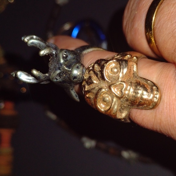 Rings necklace carabiner - Picture 2 of 3